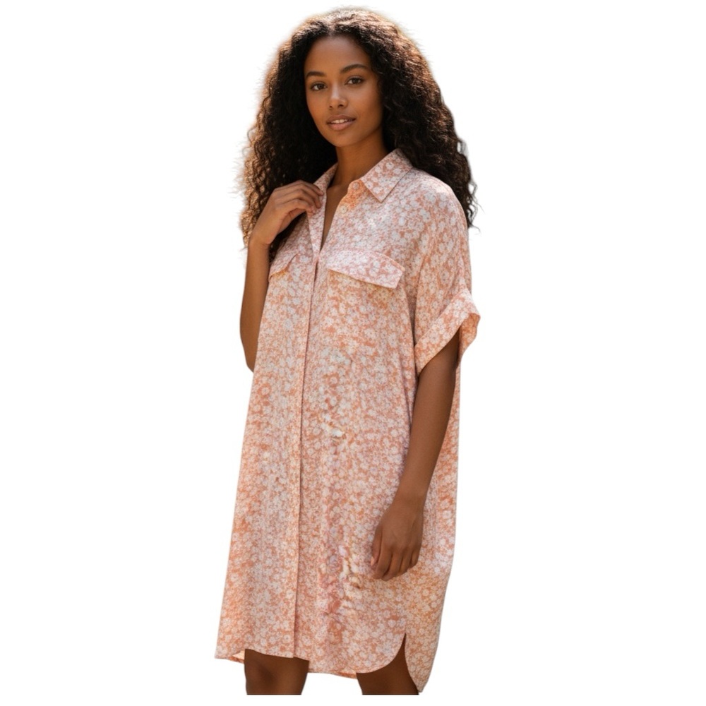 LOST + WANDER ☆ Pick Me In The Desert ☆ Rayon Tunic / Shirt Dress